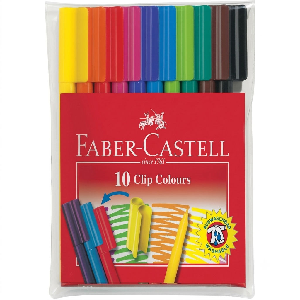 Faber-Castell Connector Pen – Pack of 10pcs