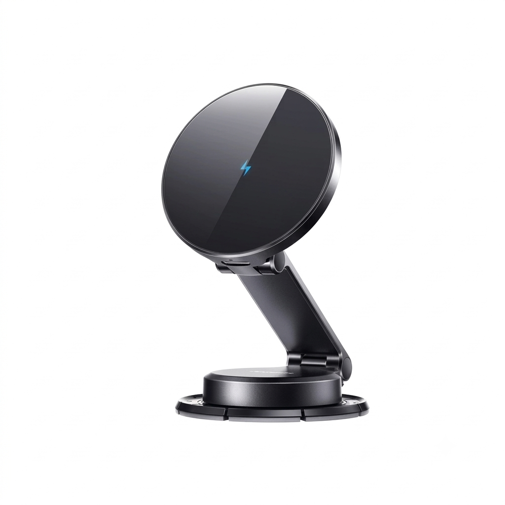 JOYROOM JR-ZS408 Magnetic Wireless Car Charger Holder - Black