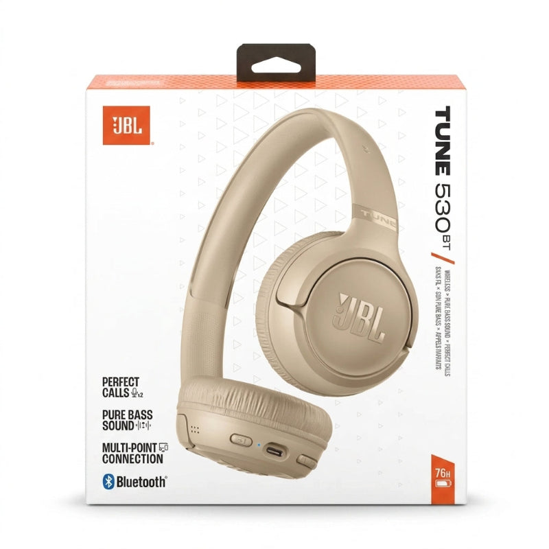 JBL Tune 530BT Wireless On-Ear Bluetooth Headphones