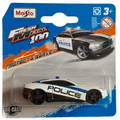 Maisto Fresh Metal 100 Collection - Police Interceptor Cruiser (White/Black)