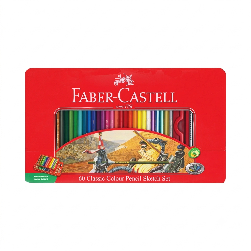 Faber Castell 60 Classic Color Pencil Sketch Set
