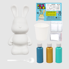 Pour Palz - Golden Splash Bunny Coloring Kit