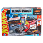 Hot Wheels - Racing: F1 Grid Start Tack Set with 2 1:64 Die-Cast Officially Licensed F1 Vehicles
