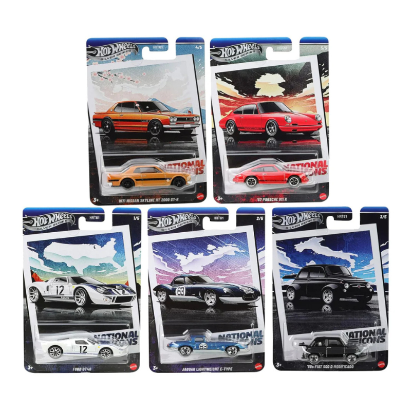 Hot Wheels - Themed Vintage Cars Assortment