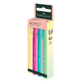 Faber Castell Highlighter Pens, 38 Pastels, 4-Pack