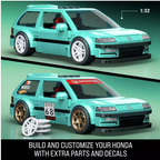 Brick Shop Hot Wheels - Speed Series: Building Set Custom ’90 Honda Civic EF