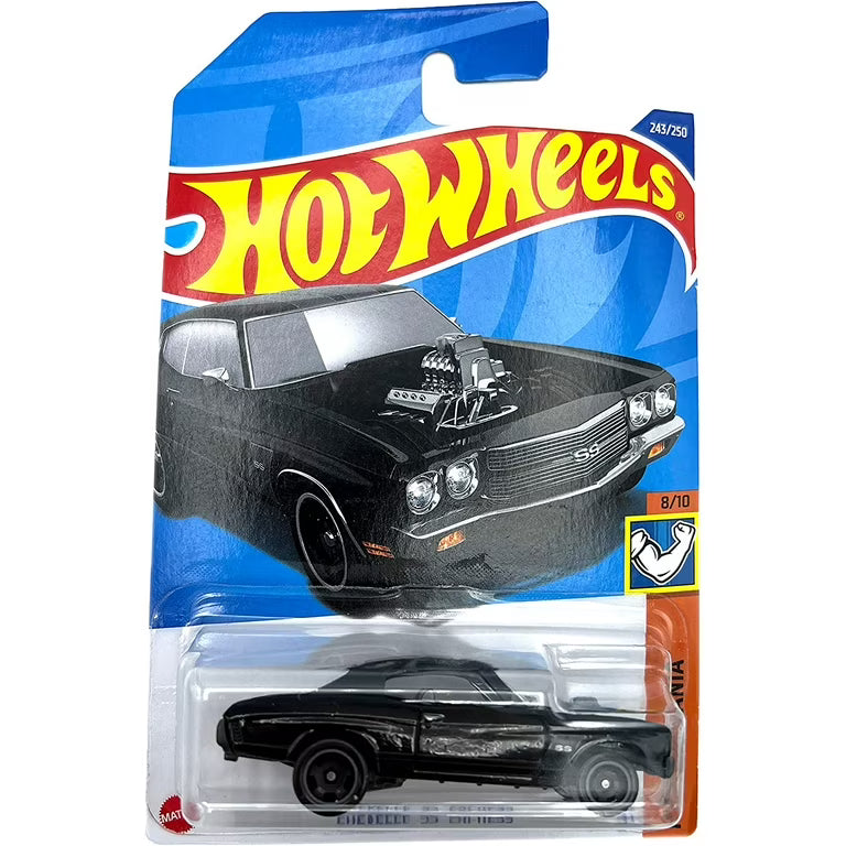 Hot Wheels '67 Mustang, Muscle Mania Series, 3/10, Black Die-Cast Model Car(short card)