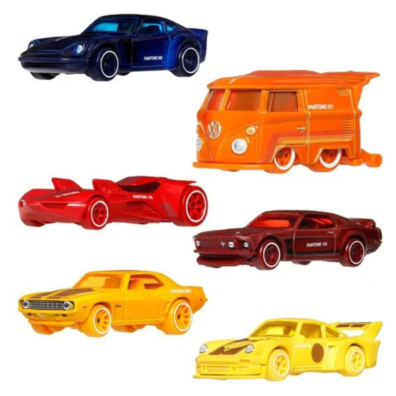 Hot Wheels - 1:64 Themed Pantone Cars Assortment