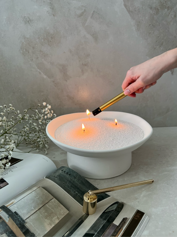 The Candle Dust - 330g Sand Candle | Breeze