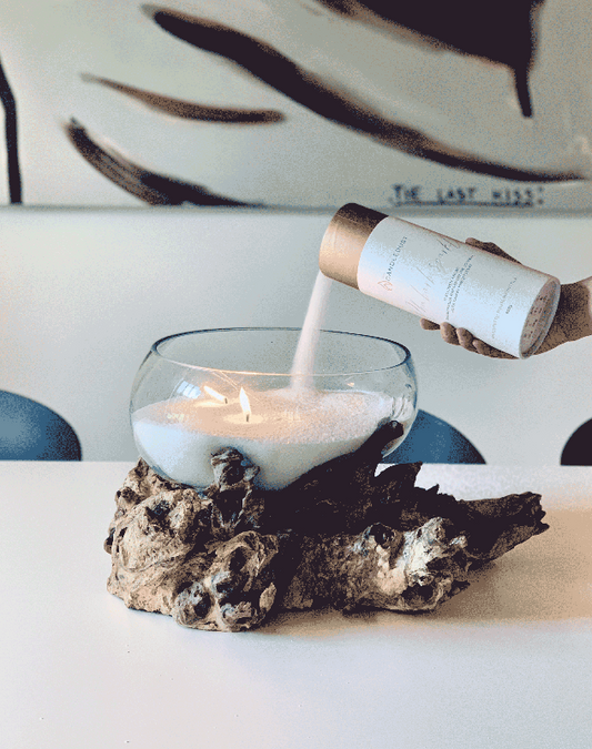 The Candle Dust - 650g Sand Candle | Diamond Dust