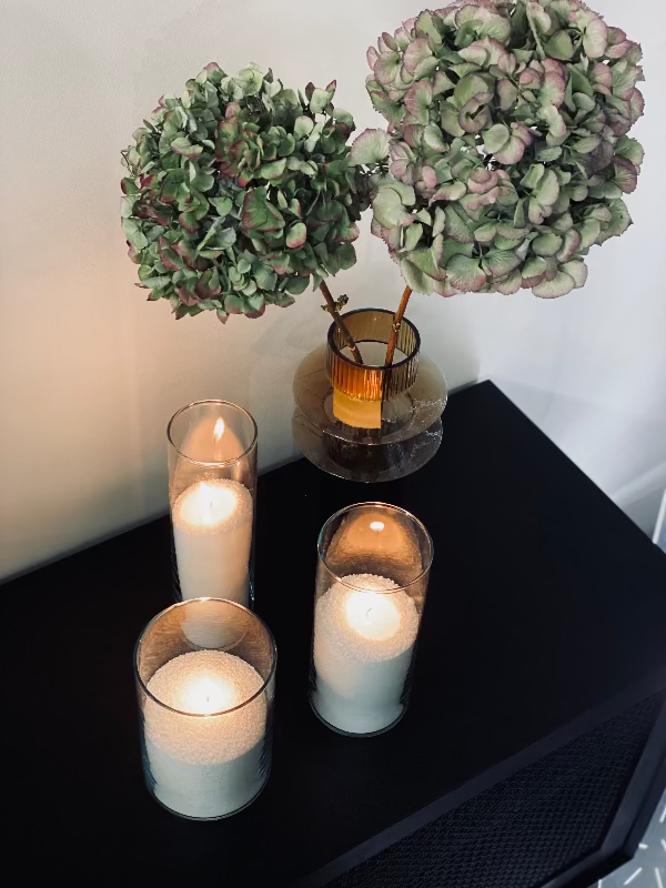 The Candle Dust - 330g Sand Candle | Lemongrass Ginger