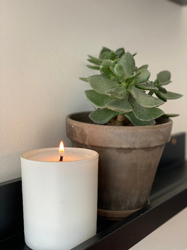 The Candle Dust - 330g Sand Candle | Midnight