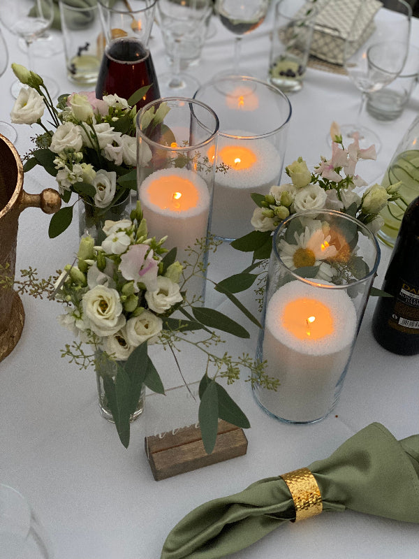 The Candle Dust - Sand Candle | Lemongrass Ginger