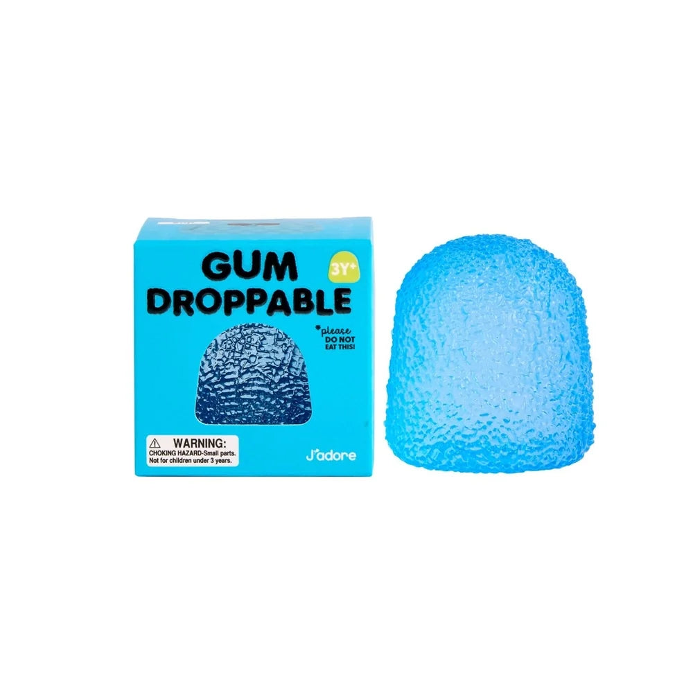 J'adore Gum Droppable Squish Toy-Blue