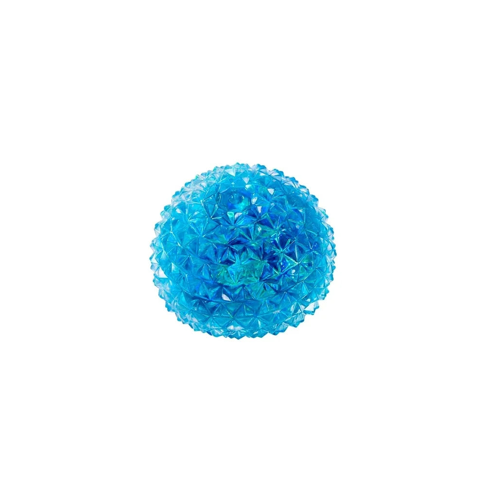 J'adore Spiky Orb Diamond Squish Ball-Blue