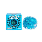 J'adore Spiky Orb Diamond Squish Ball-Blue