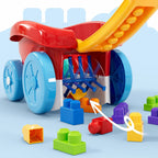 Mega Bloks Block Scooping Wagon – Ride-Along Building Block Toy for Toddlers