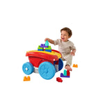 Mega Bloks Block Scooping Wagon – Ride-Along Building Block Toy for Toddlers