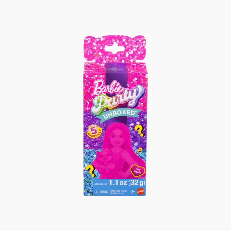 Mattel Chelsea Party Unboxed Reveal Glam Party Series – Assorted
