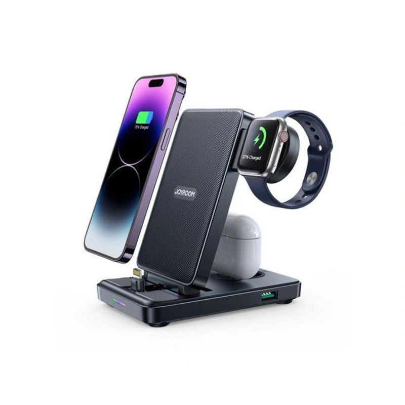 JOYROOM JR-WQS02 4-in-1 Foldable Charging Station (Lightning Version)