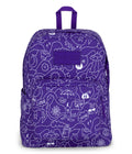 Jansport- SUPERBREAK PLUS DUB DOODLE PURPLE