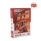 Jigsaw puzzle box featuring Petra with 'Check Point' branding on a white background