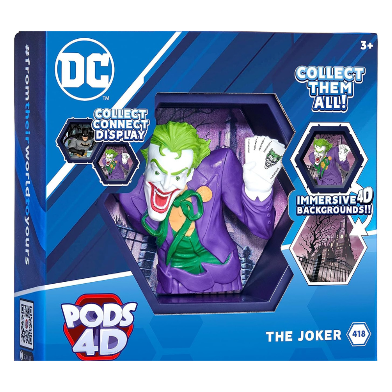 Wow! Stuff - 4D Pods | Joker from the DC Universe