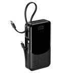 JOYROOM JR-PC2 20000mAh 22. 5W Fast Charging Power Bank with Built-in 3 Cables (2type-c & Usb-l) + 2ports(USB-A & Type-C)