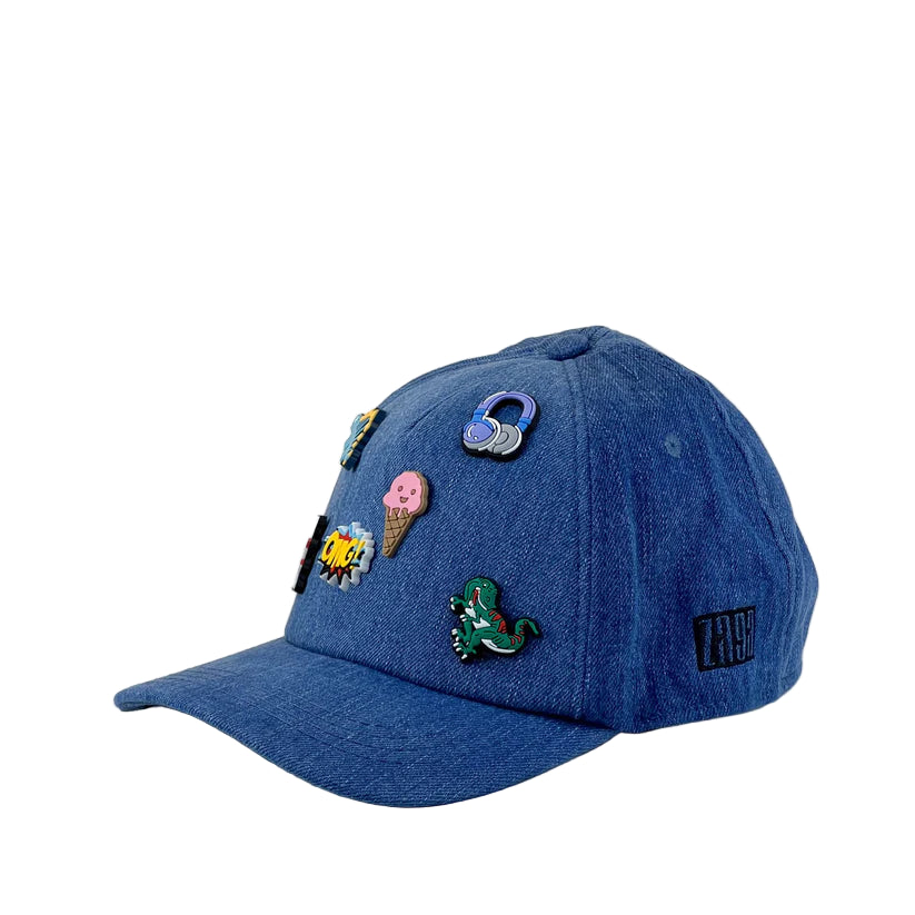 Zaga Caps - Kids Charms Cap Denim