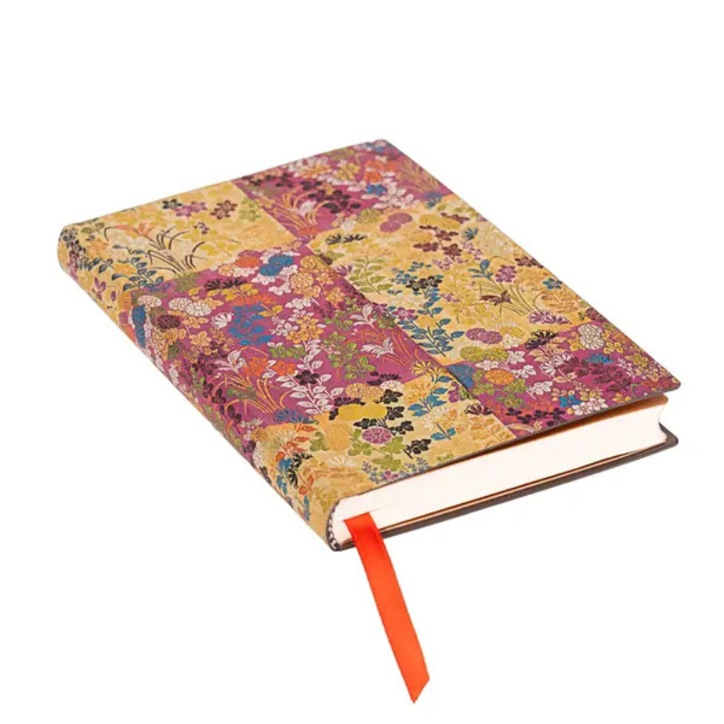 Paperblanks - Kara-Ori Pink Lined Notebook (176 Pages)