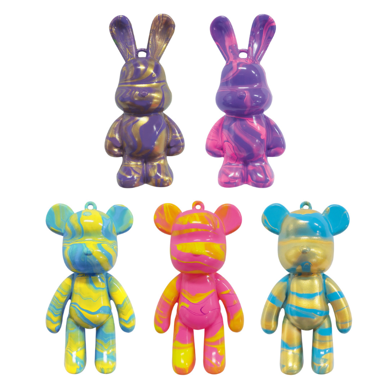 Pour Palz - Mini Keyring Painting Party Pack