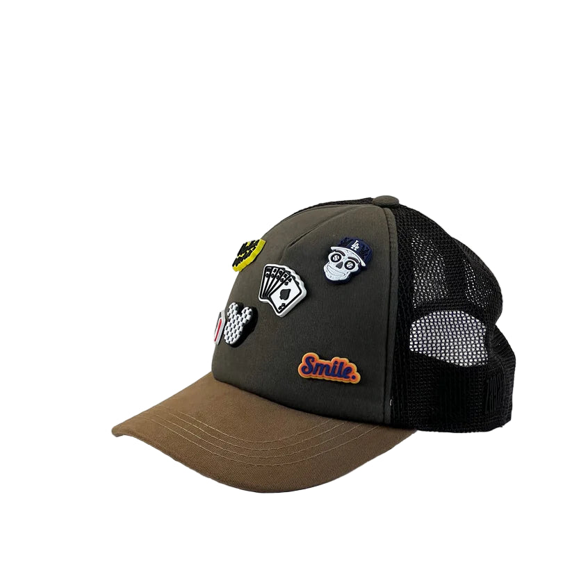 Zaga Caps - Kids Charms Cap Brown