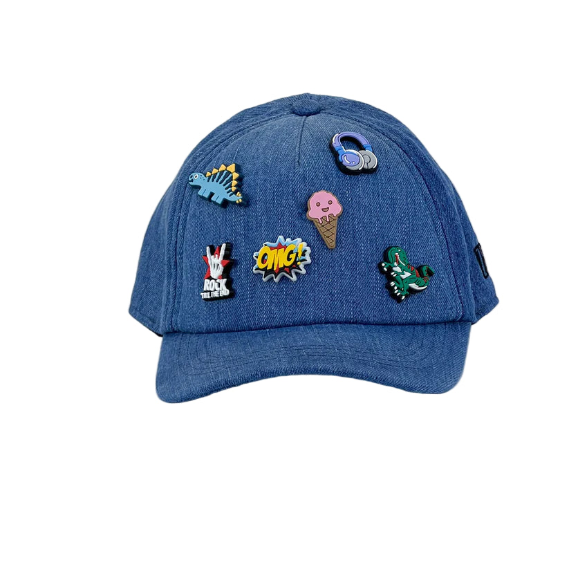 Zaga Caps - Kids Charms Cap Denim