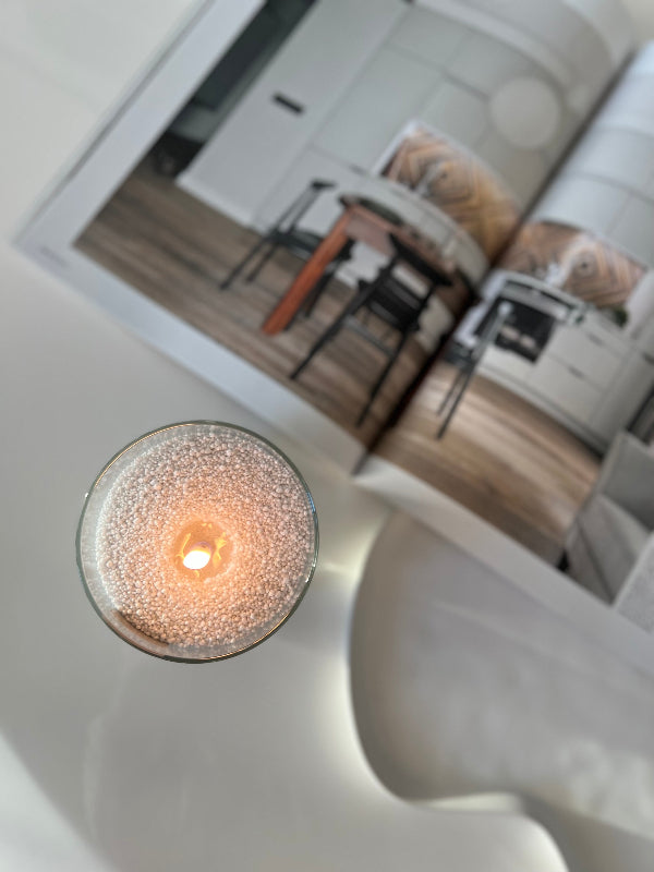 The Candle Dust - Sand Candle | Pomegranate Spice