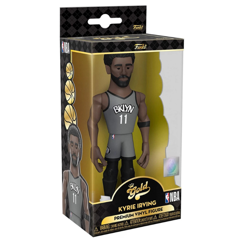 Funko - Pop! 5" Gold NBA: Brooklyn Nets | Kyrie Irving (City Edition 2021)