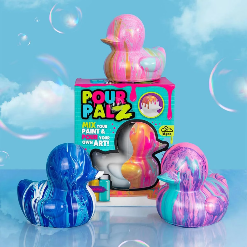 Pour Palz - Large Painting Rubber Duck Assortment
