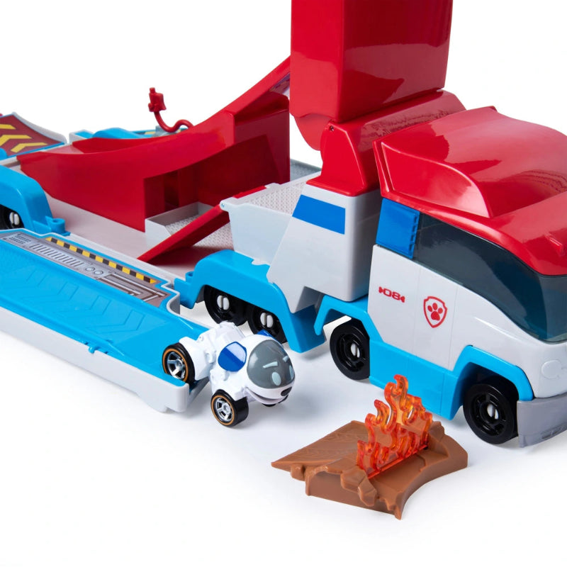 Spin Master - Paw Patrol | True Metal Launch 'n Haul Paw Patroller 2-in-1 Truck Set