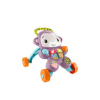 Fisher-Price Learn with Me Purple Monkey Walker – Baby Walker & Interactive Learning Toy
