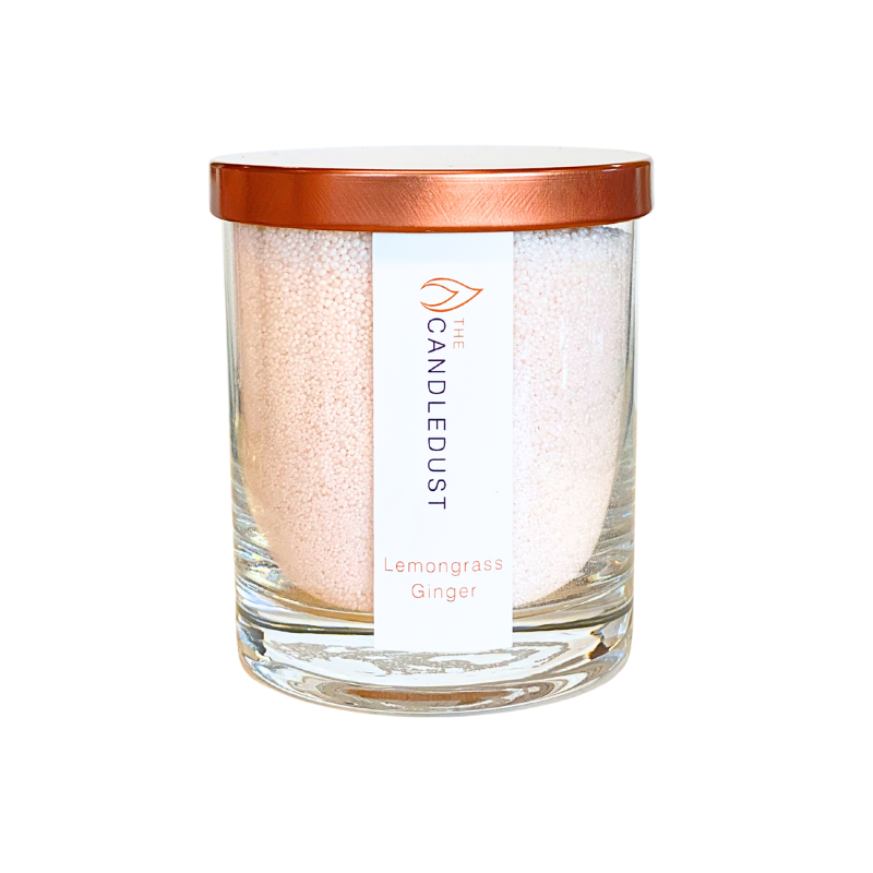 The Candle Dust - 160g Sand Candle | Lemongrass Ginger
