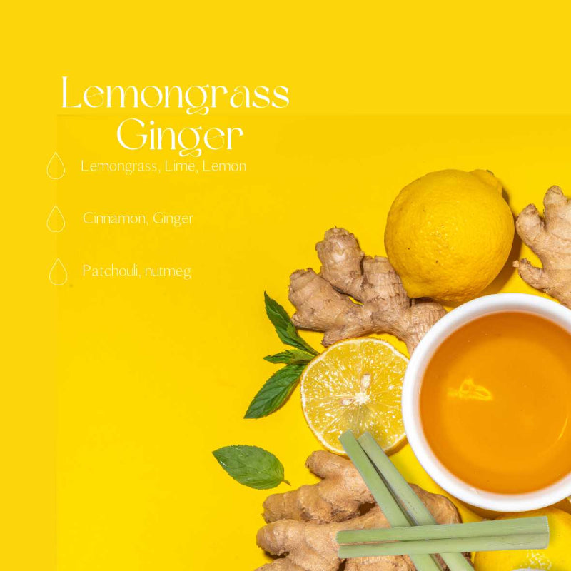 The Candle Dust - Sand Candle | Lemongrass Ginger