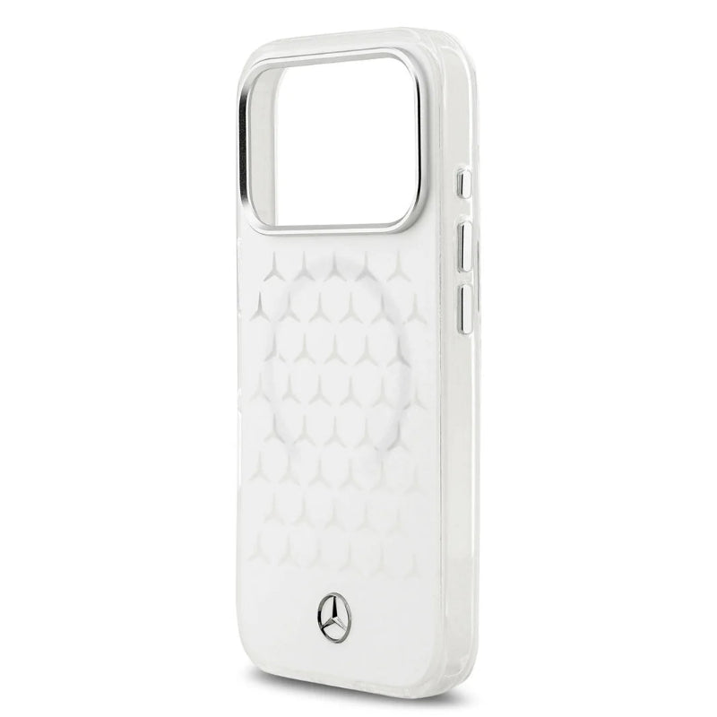 MERCEDES MAGSAFE FROSTED IML CASE W/ NEW STAR PATTERN