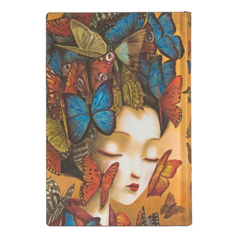 Paperblanks - Madame Butterfly Unlined Notebook (176 Pages)
