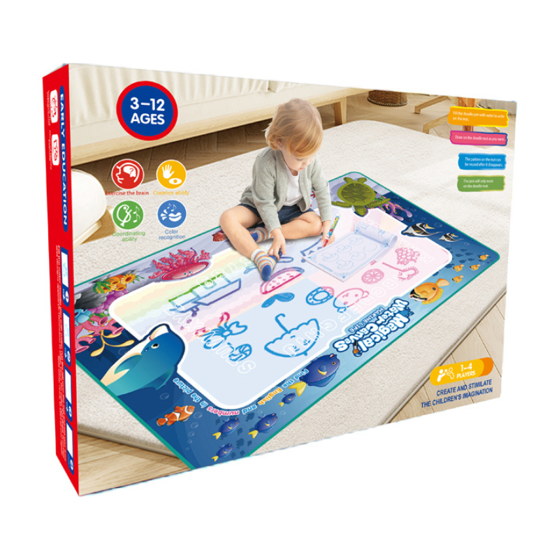 Magical Water Canvas Doodle Mat
