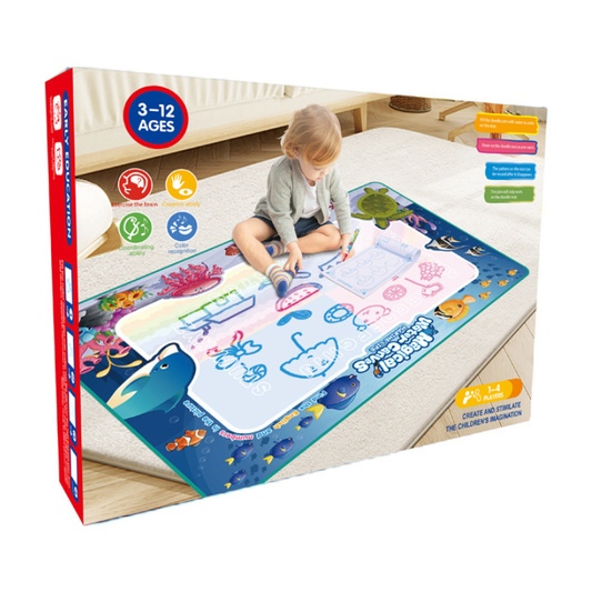 Magical Water Canvas Doodle Mat