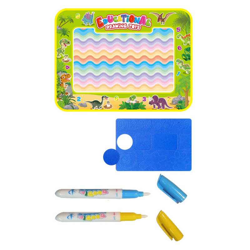 Magical Water Canvas Doodle Mat