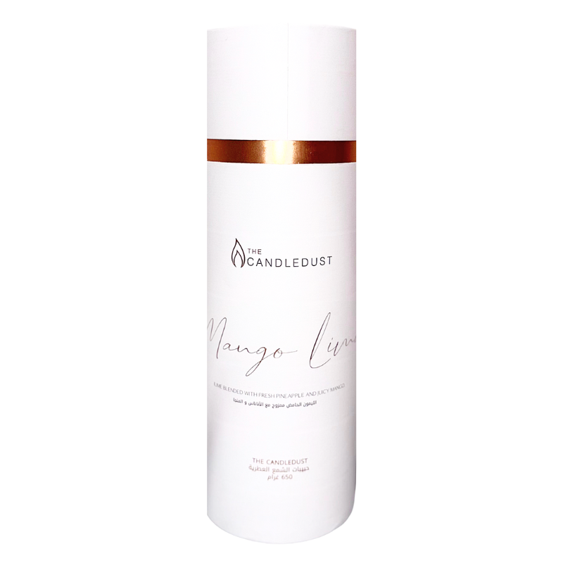 The Candle Dust - 650g Sand Candle | Mango Lime