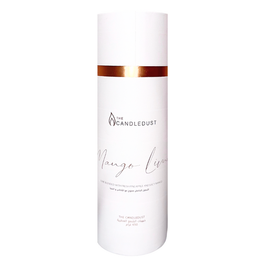 The Candle Dust - 650g Sand Candle | Mango Lime