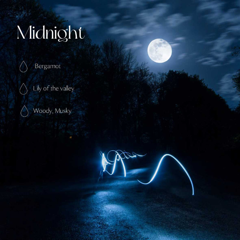 The Candle Dust - 330g Sand Candle | Midnight