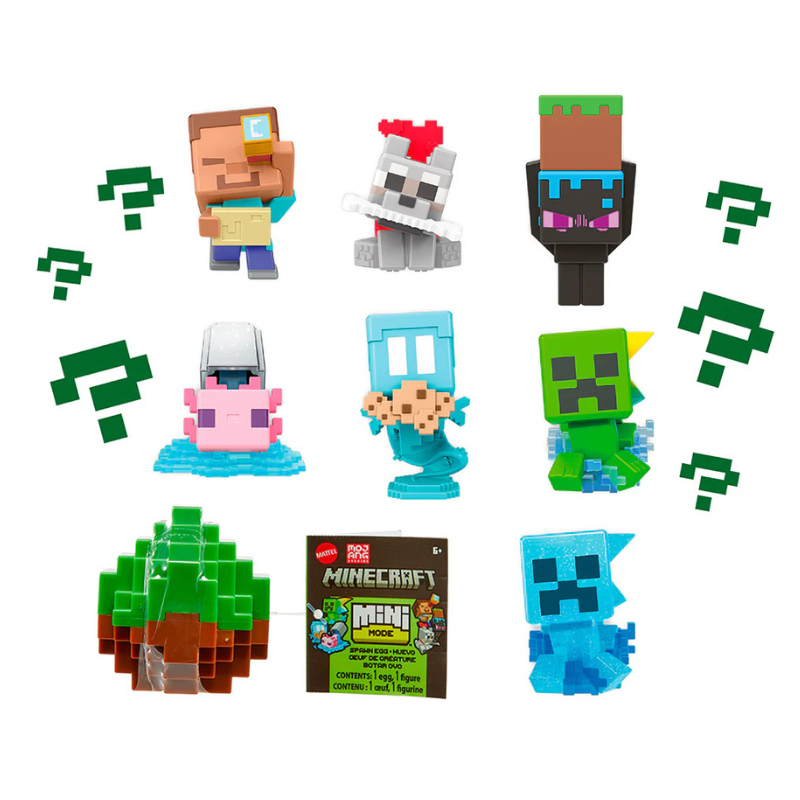 Mattel - Minecraft Mini Mode Spawn Egg Assortment