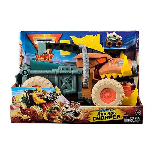 Spin Master - Monster Jam | Mini Megalodon Mad Hog Chomper